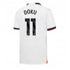 Manchester City Jeremy Doku #11 Bortedrakt 2023-24 Kortermet